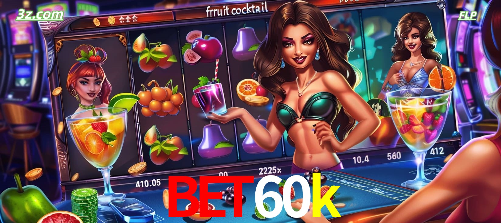 Cassino online bet60k Brasil com slot Fruit Cocktail divertido