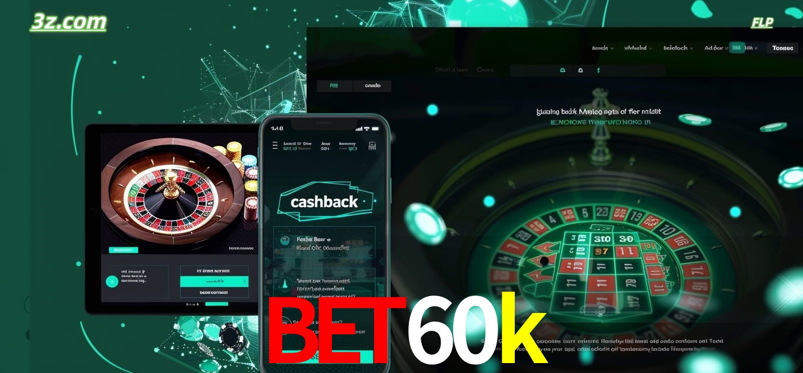 Jogue roleta em dispositivos móveis e desktop com bet60k